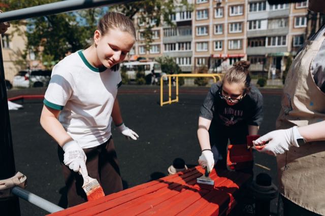 Improving the schoolyard